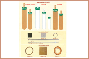 Copper Bonded Earthing Electrode in India