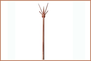 MS Copper Bonded Conventional Lightning Arrester In Gujarat