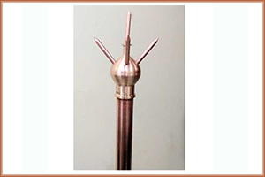 MS Copper Bonded Conventional Lightning Arrester In Gujarat